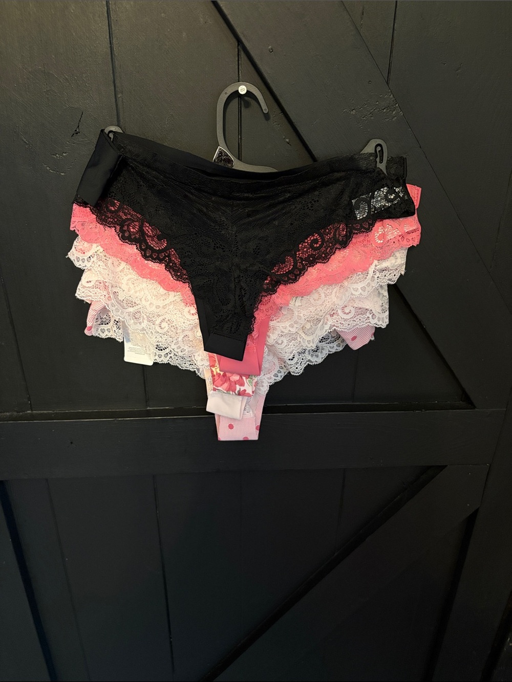 Marilyn Monroe Pink Floral & Polka Dot 5-Pack Cheeky Panties - Picture 2 of 11